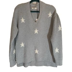 UGG Cecilia V-Neck Sweater Women's Sz Large NEW WITH TAGS